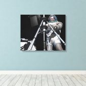 Het concept van de kunstenaar voor de toekomstige canvas afdruk (Insitu (Houten vloer))