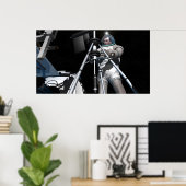 Het concept van de kunstenaar voor de toekomstige  poster (Thuiskantoor)