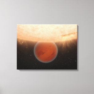 Het concept van een kunstenaar canvas afdruk