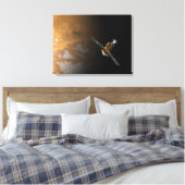 Het concept van een kunstenaar canvas afdruk (Insitu (Slaapkamer))