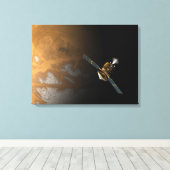 Het concept van een kunstenaar canvas afdruk (Insitu (Houten vloer))