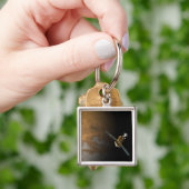 Het concept van een kunstenaar sleutelhanger (Hand)