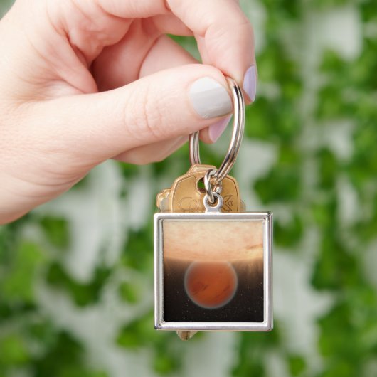 Het concept van een kunstenaar sleutelhanger (Hand)