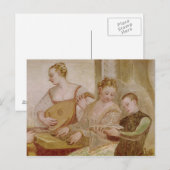 Het concert briefkaart (Voorkant / Achterkant)
