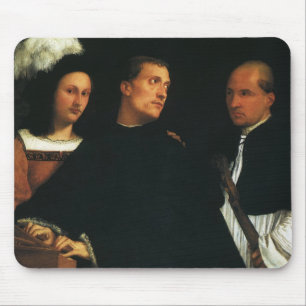 Het concert door Titian Vintage Renaissance Fijne Muismat