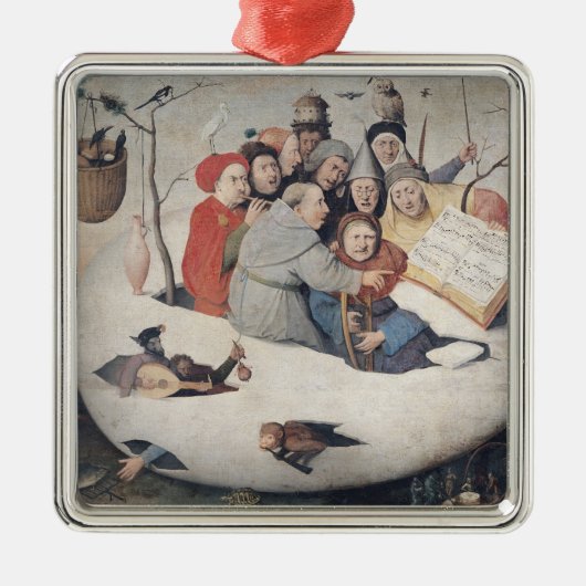 Het concert in de eieren metalen ornament (Voorkant)