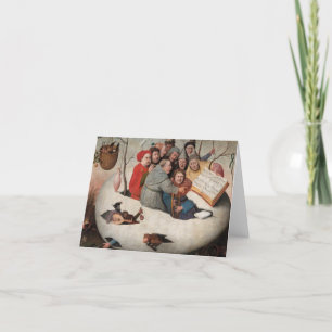 Het concert in de eieren van Hieronymus Bosch Bedankkaart