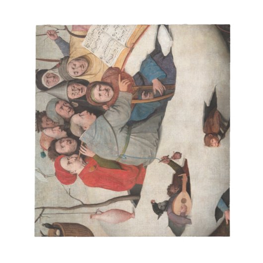 Het concert in de eieren van Hieronymus Bosch Notitieblok (Voorkant)