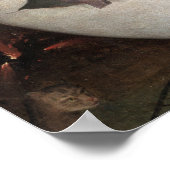 Het concert in de eieren van Hieronymus Bosch Poster (Hoek)