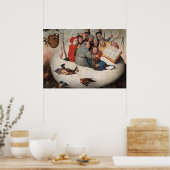 Het concert in de eieren van Hieronymus Bosch Poster (Keuken)
