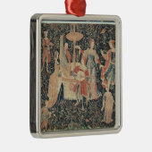 Het concert in de fontein metalen ornament (Rechts)