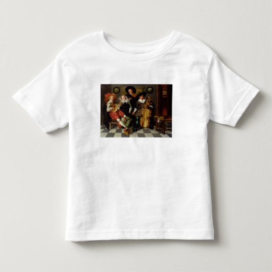 Het concert (olie op het paneel) kinder shirts (Voorkant)
