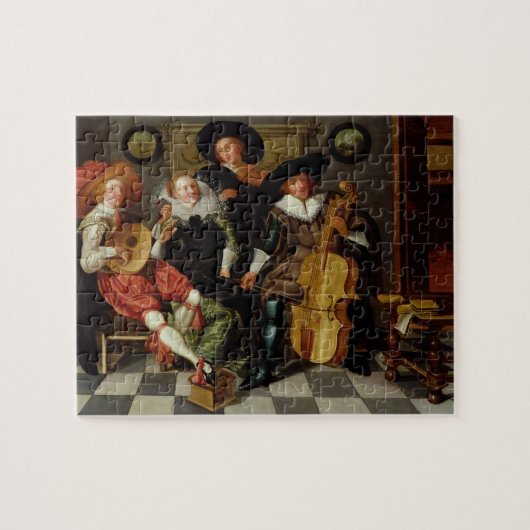 Het concert (olie op het paneel) legpuzzel (Horizontaal)