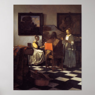 Het concert poster