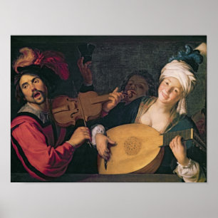 Het concert poster