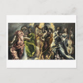 Het Concert van de Engelen | El Greco | Briefkaart (Voorkant)