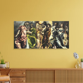 Het Concert van de Engelen | El Greco | Canvas Afdruk
