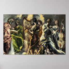 Het Concert van de Engelen | El Greco | Poster