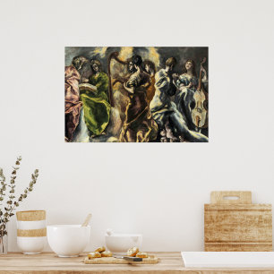 Het Concert van de Engelen El Greco Poster