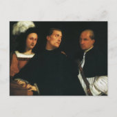 Het concert van de Titische  Renaissance Fine Art Briefkaart (Voorkant)
