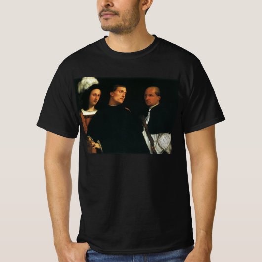 Het concert van de Titische  Renaissance Fine Art T-shirt (Voorkant)