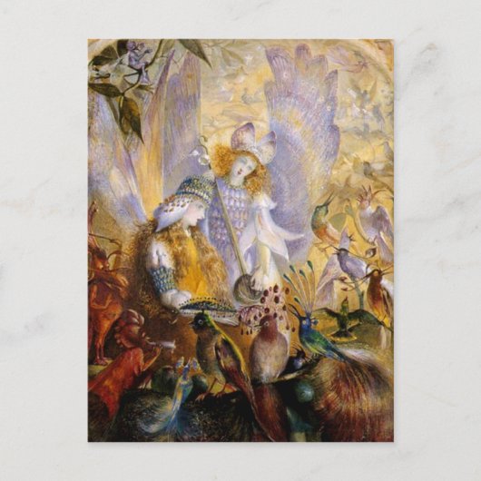 "Het concert" van Fitzgerald Briefkaart (Voorkant)