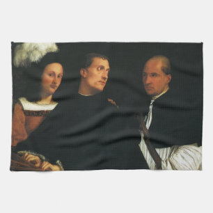 Het Concert van Titian Antieke Renaissance Fijne K Theedoek
