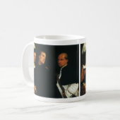 Het concert van Titian Vintage Renaissance Schilde Koffiemok (Voorkant links)