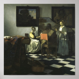 Het concert van Vermeer - Poster