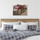 Het concertpiano van Franz Joseph Haydn Canvas Afdruk (Insitu (Slaapkamer))