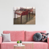 Het concertpiano van Franz Joseph Haydn Canvas Afdruk (Insitu (Woonkamer))