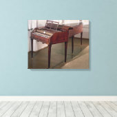 Het concertpiano van Franz Joseph Haydn Canvas Afdruk (Insitu (Houten vloer))