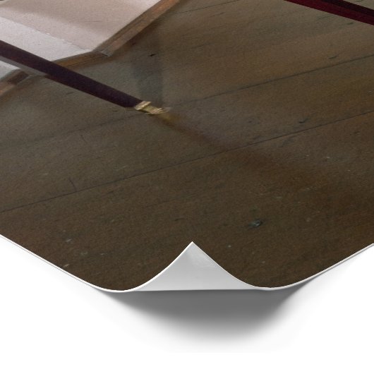 Het concertpiano van Franz Joseph Haydn Poster (Hoek)