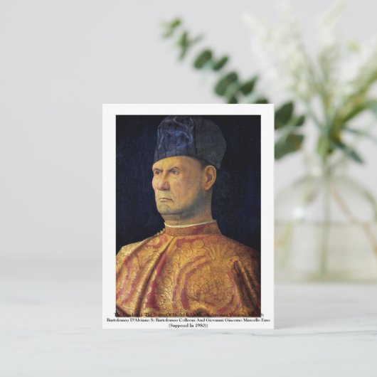 Het Condotier. Briefkaart (Staand voorkant)