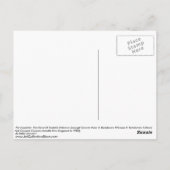 Het Condotier. Briefkaart (Achterkant)