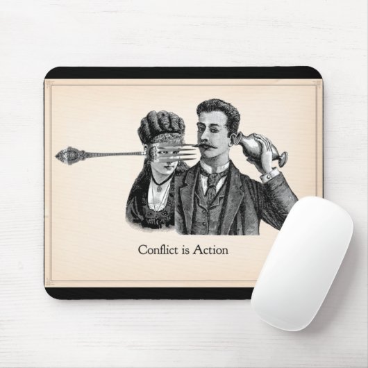 Het conflict van de Academie van het Writewell is  Muismat (Met muis)