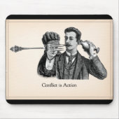 Het conflict van de Academie van het Writewell is  Muismat (Voorkant)