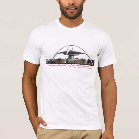 Het congres-restaurant Los Angeles Airport T-shirt (Voorkant)