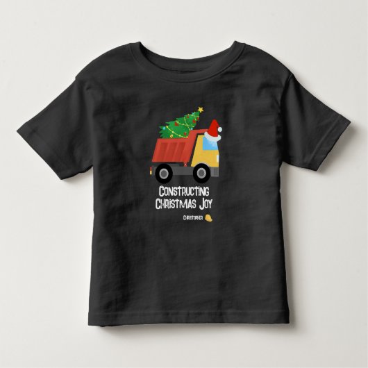 Het construeren van de Vreugdebouwstortplaatsvrach Kinder Shirts (Voorkant)