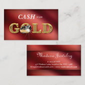 Het Contante geld van de Visitekaartjes van (Voorkant / Achterkant)