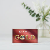 Het Contante geld van de Visitekaartjes van (Staand voorkant)