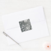 Het continentale leger dat het oude leger afsloot vierkante sticker (Envelop)