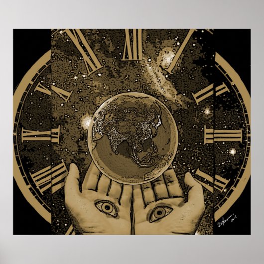 "het continuum" poster (Voorkant)