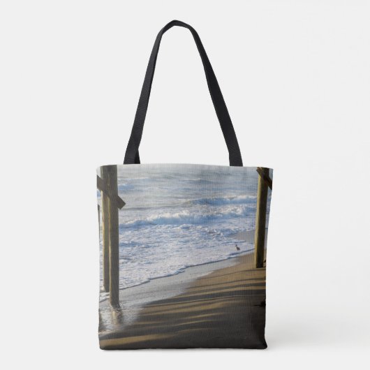 Het controleren van de Shoreline Tote Bag (Achterkant)