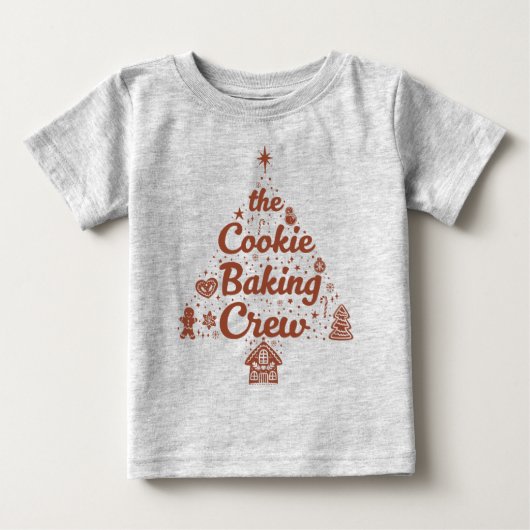 Het Cookie Bak Crew Kerstboom Ontwerp (Voorkant)