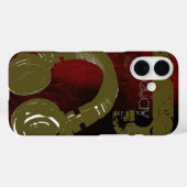 Het coole design van Dee Jay Case-Mate iPhone Case (Achterkant (horizontaal))