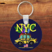 Het coole ontwerp van de sleutelhanger van New Yor (Voorkant)