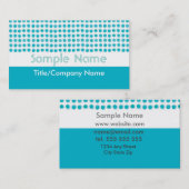 het coole originele ontwerp van het douane visitek visitekaartje (Voorkant / Achterkant)