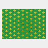 het coole patroon met betonband van Mardi Gras  Inpakpapier Vel (Voorkant)