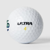 Het coolste Afstudeerder – Blue Green Gift voor So Golfballen (Logo)